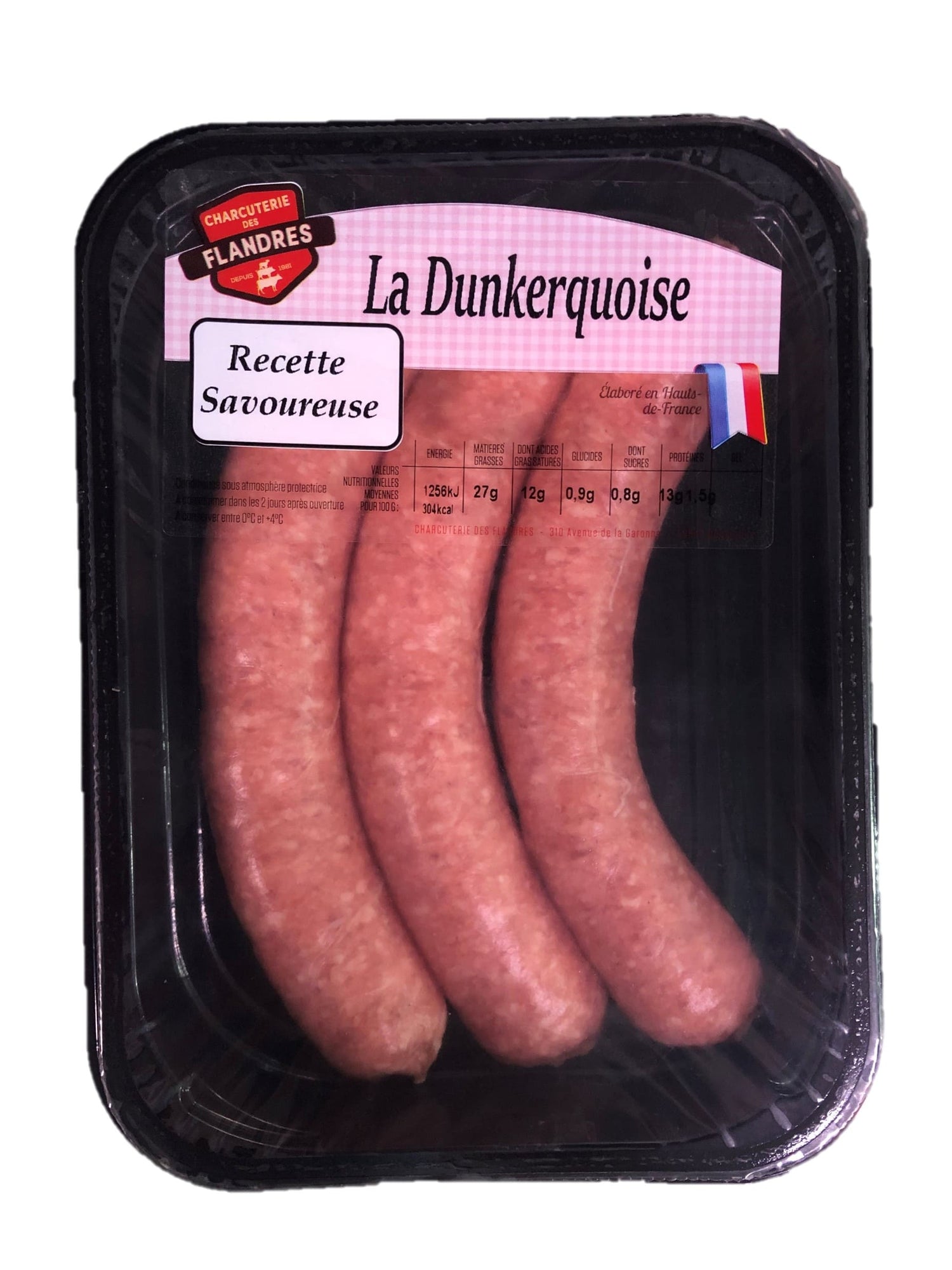 Dunkerquoise au porc et veau venant de  la Charcuterie des Flandres